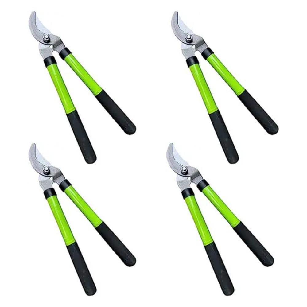 15 in. Bypass Loppers with High Carbon Steel Blades and Comfort Grip Green 4-Pack price history on PriceWatchPro