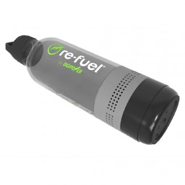 Re-Fuel DigiPower 2-in-1 Bluetooth Speaker and Grey Water Bottle