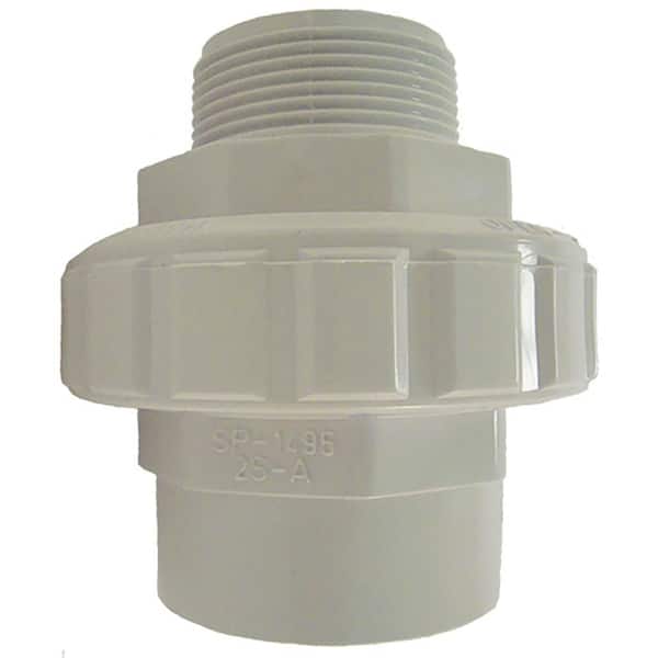 HAYWARD 1-1/2 in. Socket x 1-1/2 in. Flush Male/Female Socket