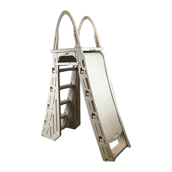 CONFER PLASTICS A-Frame Swimming Pool Ladder for 48 in. to 56 in. Above-Ground Pools