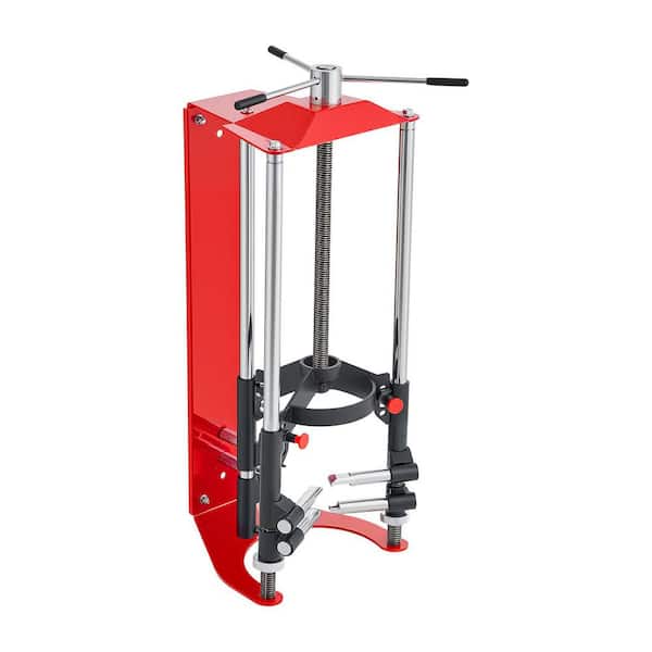 Strut Spring Compressor, 3000 lbs. Capacity, 4-Level Adjustable Tool w/ Multi-Purpose Hooks, Fits SUVs, Trucks, Pickups