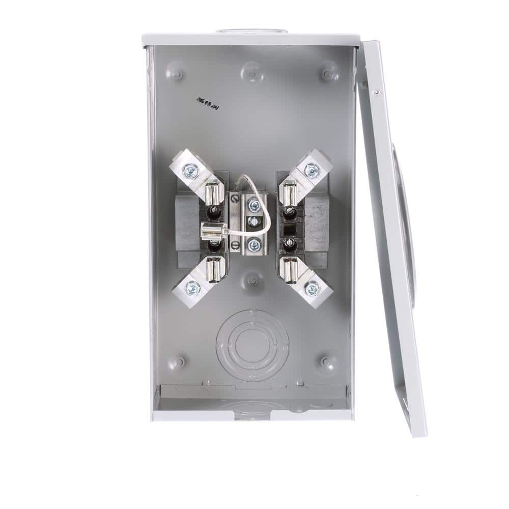UPC 783643334489 product image for 200 Amp 4-Jaw Single Phase 600-Volt Ring Type Overhead Feed Meter Socket | upcitemdb.com