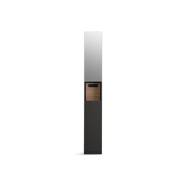 KOHLER Spacity 12 in. W x 13.68 in. D x 80 in. H Bath Vanity Cabinet without Top in Dark Steel