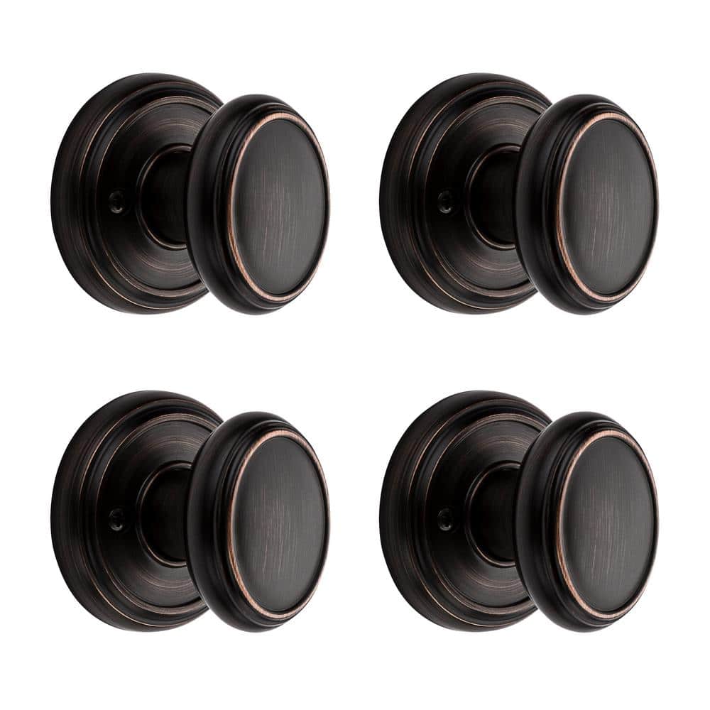 Prestige Carnaby Venetian Bronze Hall/Closet Door Knob (4-Pack) price history on PriceWatchPro
