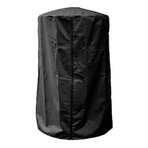 38 in. Heavy Duty Black Portable Patio Heater Cover