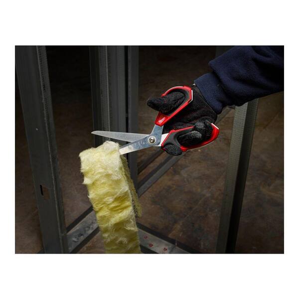Milwaukee - Jobsite 4.5 in. Micro-Serrated Blade Offset Scissors