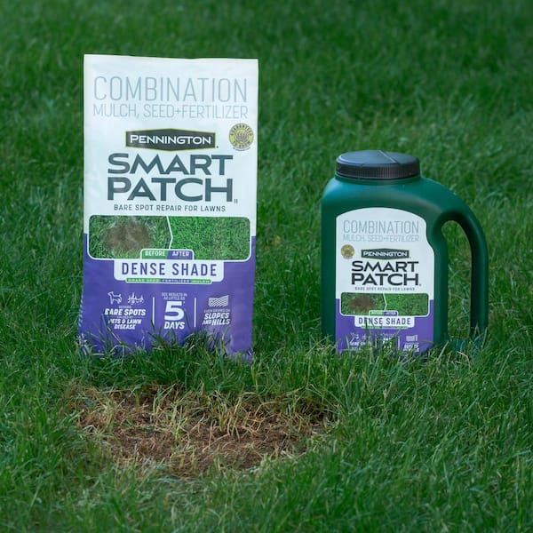 Pennington Smart Patch Dense Shade 5 lb. 100 sq. ft. Grass Pennington Smart Patch Dense Shade 5 lb. 100 sq. ft. Grass