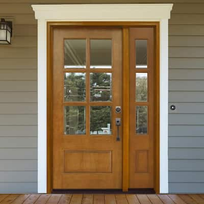 Single door with Sidelites - Front Doors - Exterior Doors - The Home Depot