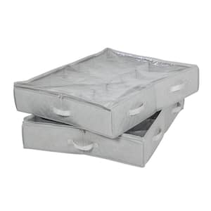 Under Bed Shoe Storage Organizer, Set of 2