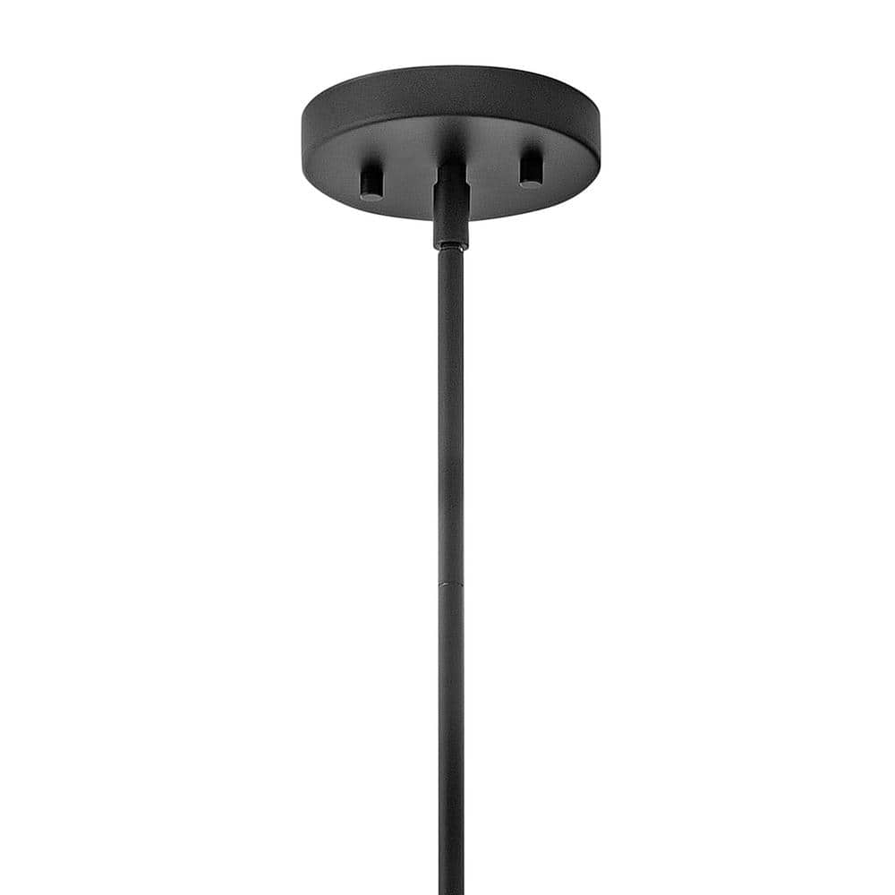 Casey Black Steel Mini Pendant with LED Light