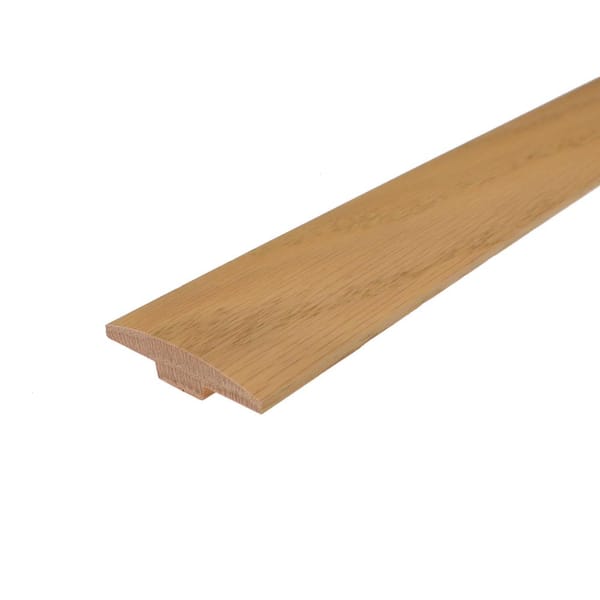 ROPPE T-Mold Oak Carter 0.275 in. T x 2 in. W x 78 in. L Solid Matte Hardwood Trim