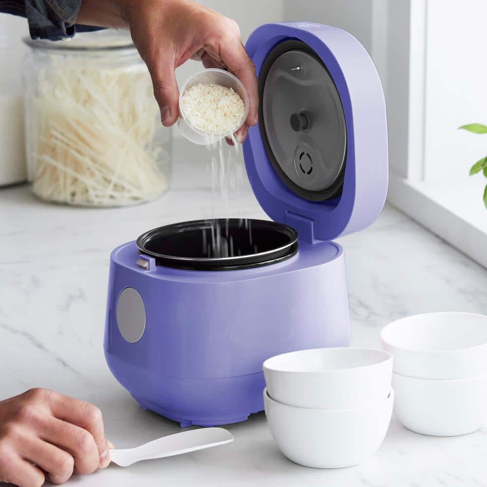 Periwinkle Electric Non-Stick Rice and Grain Cooker