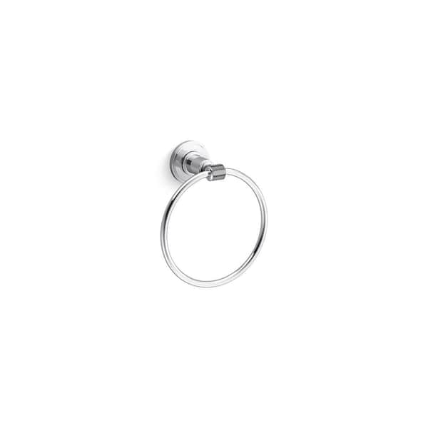 KOHLER Torrington Wall Mounted Towel Ring in Polished Chrome