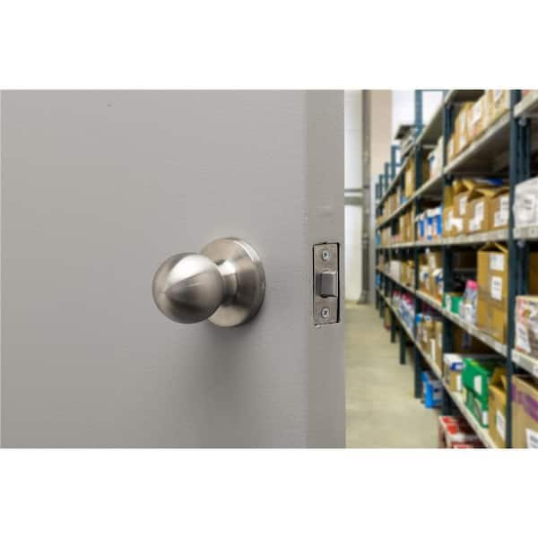 Light Duty Commercial Passage (Hall/Closet) Knob, UL 3-Hour Fire ANSI Grade 2, Satin Chrome Finish