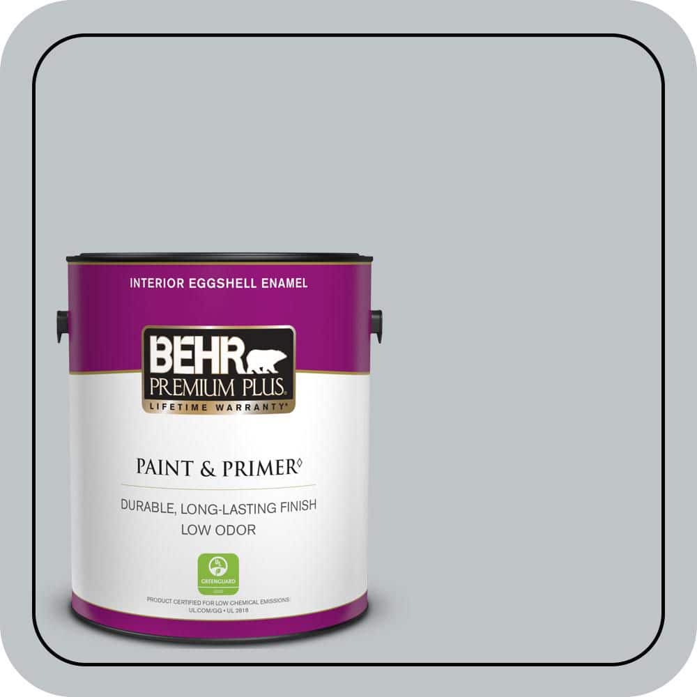 1 gal. #N510-2 Galactic Tint Eggshell Enamel Low Odor Interior Paint & Primer price history on PriceWatchPro