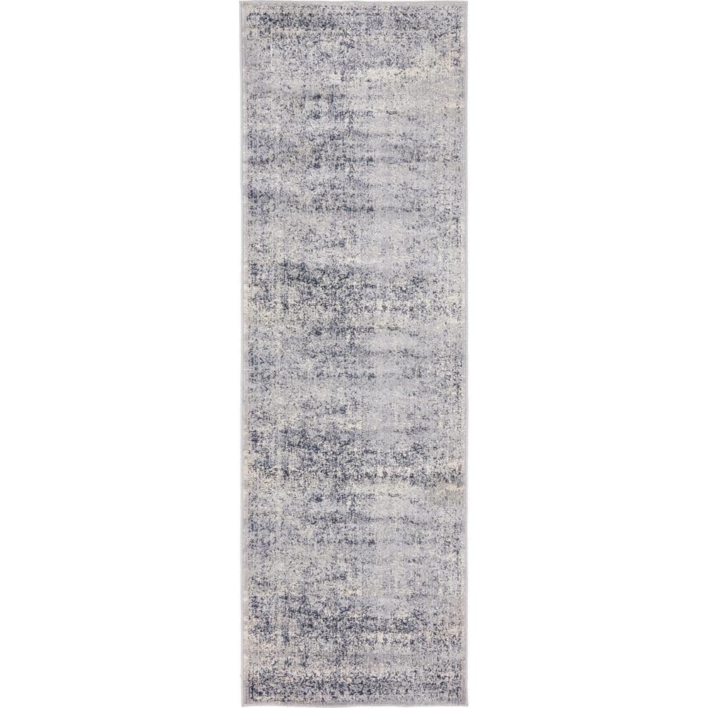 Chateau Collection Area Rug - Jefferson (2 ft.  x 6 ft. 9 in. Runner Blue Gray/Beige) price history on PriceWatchPro