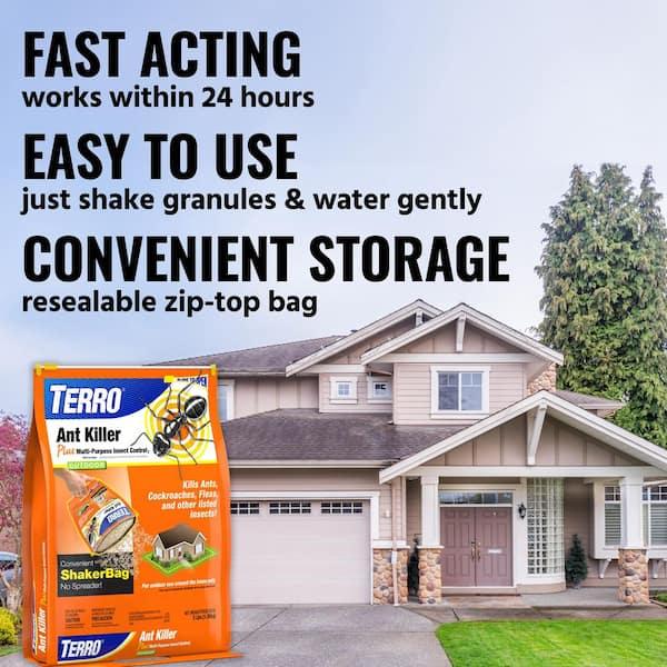 3 lb. Outdoor Ant Killer Plus Multi-Purpose Insect Control Granules Shaker Bag