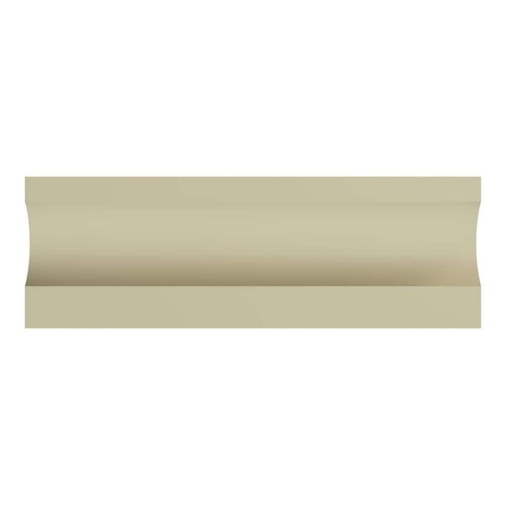 Oliver 94.5" Gray Polyurethane Crown Moulding