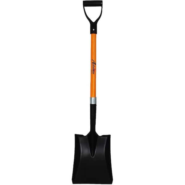 42 in Emergency Snow Shovel, Plastic Handle and Metal Blade with Storage Bag for Car, Truck, Driveway, Camping