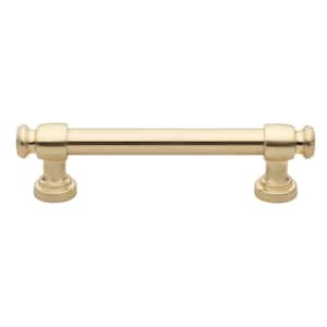 3-3/4 in. (96 mm) Center-to-Center Champagne Gold Bar Pull (10-Pack )