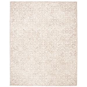 Trace Brown/Ivory 8 ft. x 10 ft. Geometric Area Rug