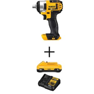FOR COMPACT IMPACT WRENCH DEWALT 642887-03 CLAMSHELL SET FITS 18 VOLT BATTERY 