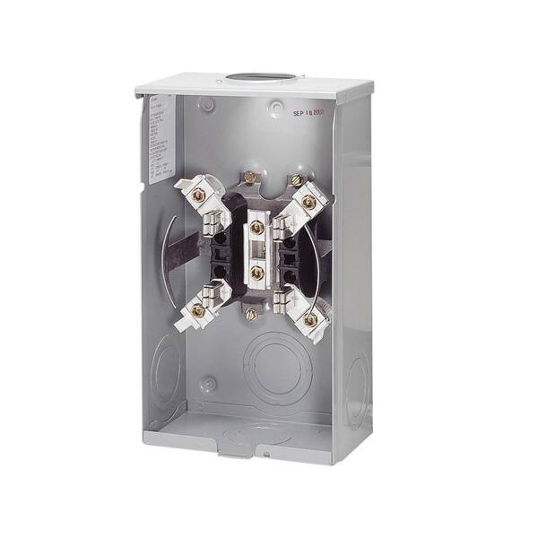 Overweldigend munt twaalf Have a question about Eaton 200 Amp Single Meter Socket? - Pg 1 - The Home  Depot