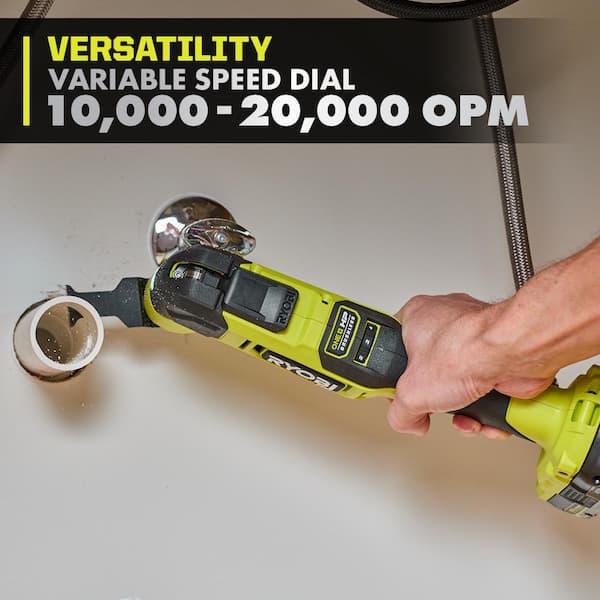 RYOBI【PowerfulNo.5】 RYOBI ONE+ HP 18V Brushless Cordless Multi-Tool Kit with 2.0 Ah