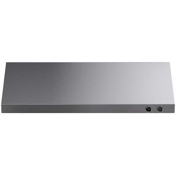 Kucht 60 in. Ducted Under Cabinet Range Hood in Stainless Steel with Round Display