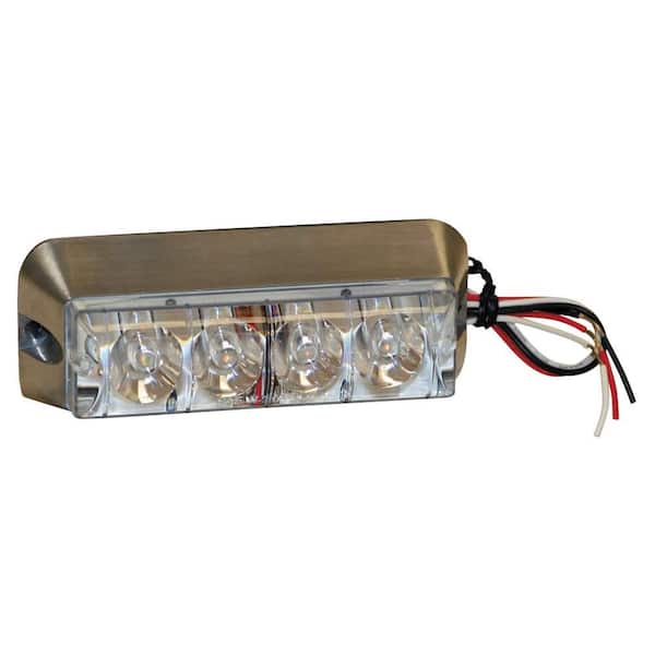BUYERS PRODUCTS 5 in. Raised LED Emergency Warning Flash Strobe Work Light Bar