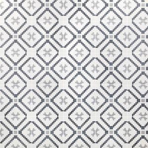 Branwell Lempicka 9 in. x 9 in. Matte Porcelain Floor and Wall Tile (10.76 sq. ft. / box)