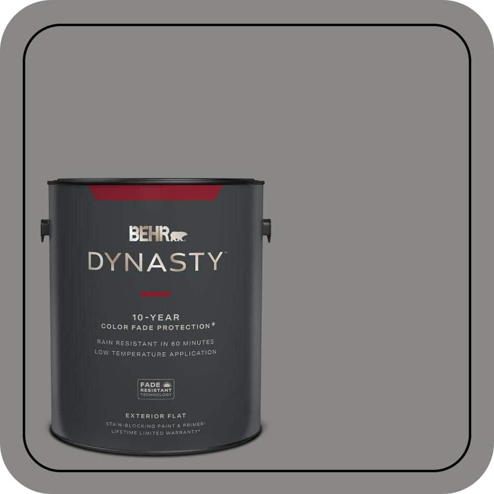 1 gal. #PPU26-04 Falcon Gray Flat Exterior Stain-Blocking Paint & Primer price history on PriceWatchPro