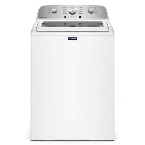 4.7 cu. ft. Top Load Washer in White with Extra Power Cycle