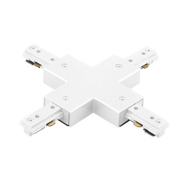 WAC LIMITED H Track Black Single Circuit X Track Lighting Connector