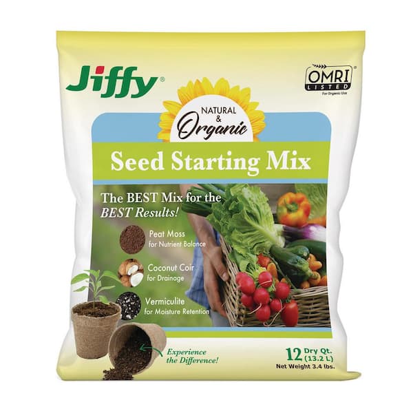 Jiffy 12 Qt. Organic Seed Starting Kit