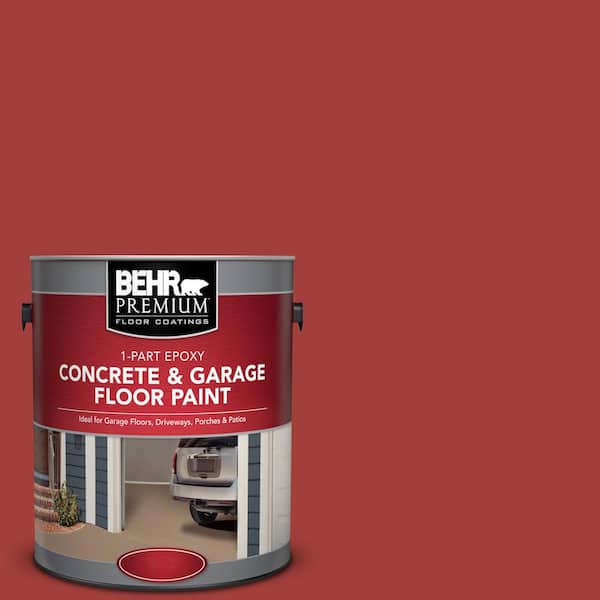 BEHR Premium 1 gal. #P140-7 No More Drama 1-Part Epoxy Satin Interior/Exterior Concrete and Garage Floor Paint