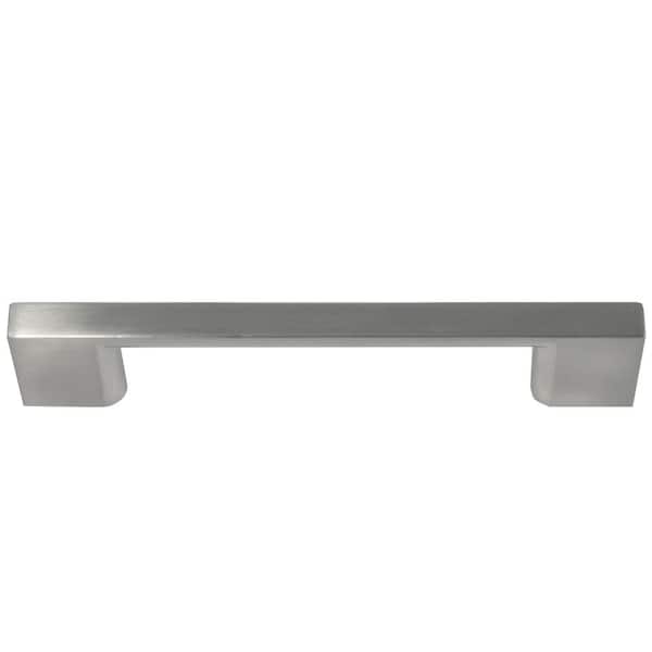 Contempo 3-3/4 in. Center-to-Center Brushed Satin Nickel Bar Pull Cabinet Pull 75028 (25-Pack)