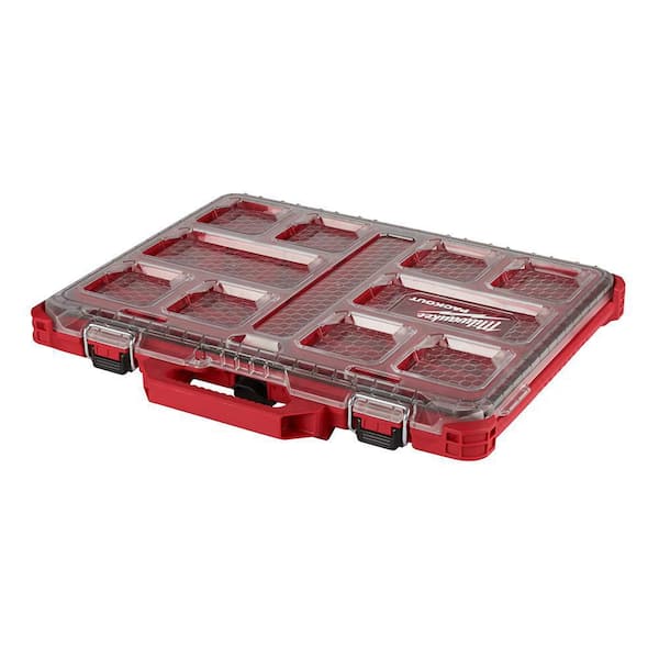 Milwaukee PACKOUT 11-Compartment Low-Profile Impact Resistant