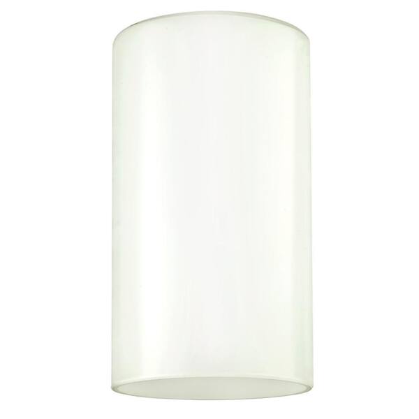 opal cylinder glass shade