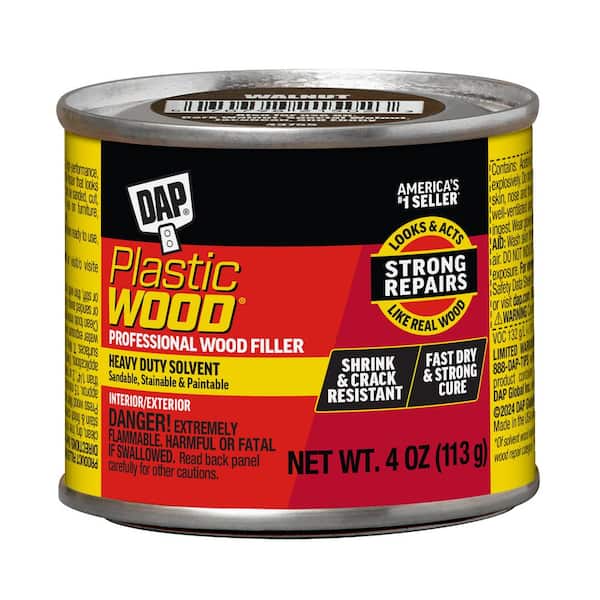 Plastic Wood 4 oz. Walnut Solvent Woodfiller