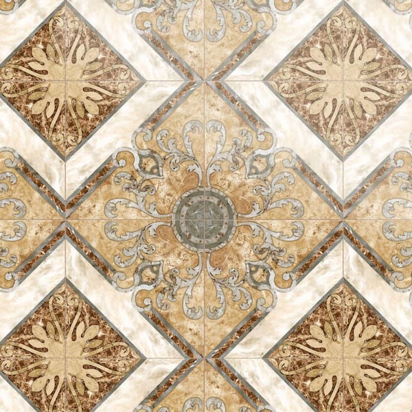 Touba 17-5/8 in. x 17-5/8 in. Ceramic Floor and Wall Tile (17.52 sq. ft./Case)