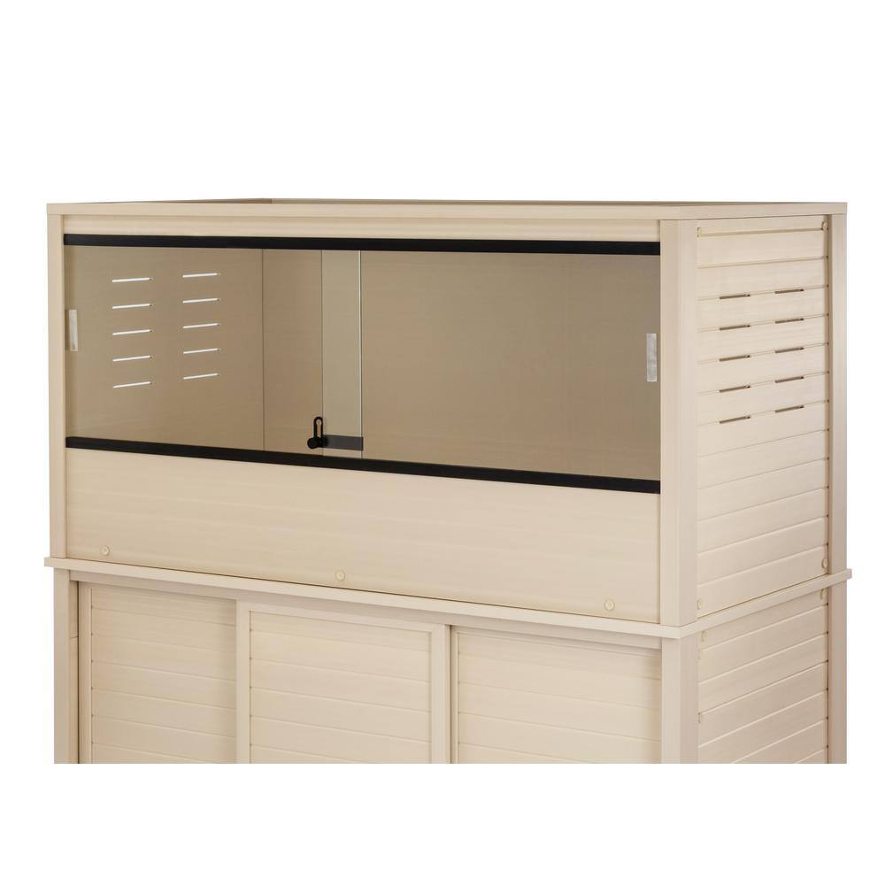 Maple ECOFLEX 48" Reptile Terrarium with Sliding Glass Doors
