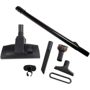 Combination Floor Tool and Attachment Kit with Locking Telescopic Wand for Vacuums
