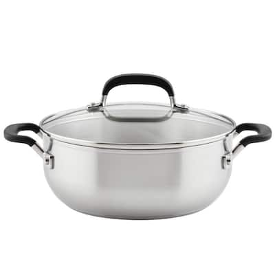 Tramontina Prisma 7 qt. Enameled Cast Iron Covered Square Dutch Oven -  Matte Teal 80131/109DS - The Home Depot