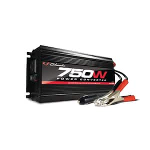 750-Watt Power Inverter with One 120-Volt and One USB Port