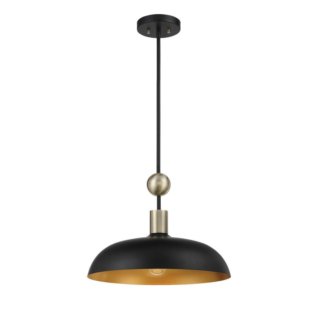 pendant light アンティーク レトロ Minka Lavery Biloxi 100-Watt 1-Light Black and Weathered Antique