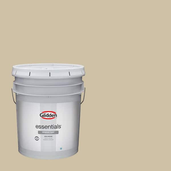 Glidden Essentials 5 gal. PPG1101-3 Stylish Semi-Gloss Interior Paint