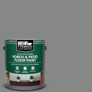 1 gal. #PPU25-17 Euro Gray Low-Lustre Enamel Interior/Exterior Porch and Patio Floor Paint