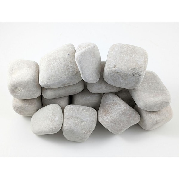 Rain Forest 21.6 cu. ft. 1 in. to 3 in. 1620 lbs. Teakwood Pebbles