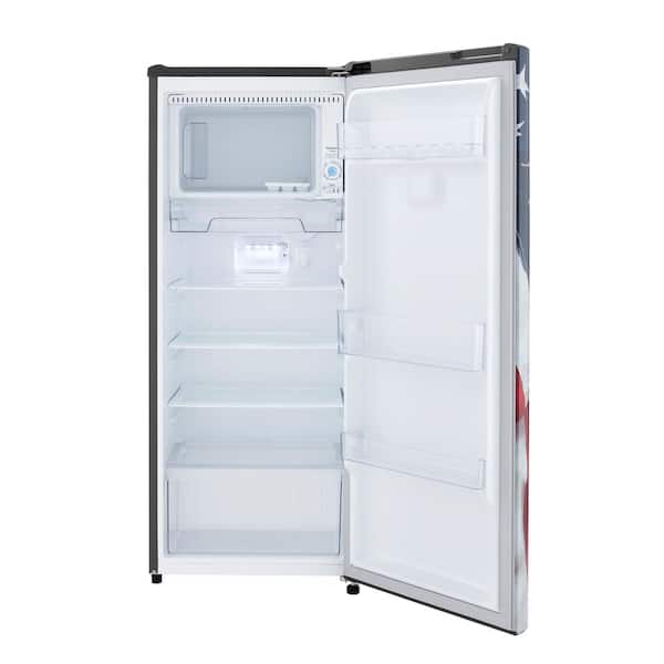 LG 6.0 cu. ft. Single Door Refrigerator with Inverter Compressor and Pocket  Handle in Platinum Silver